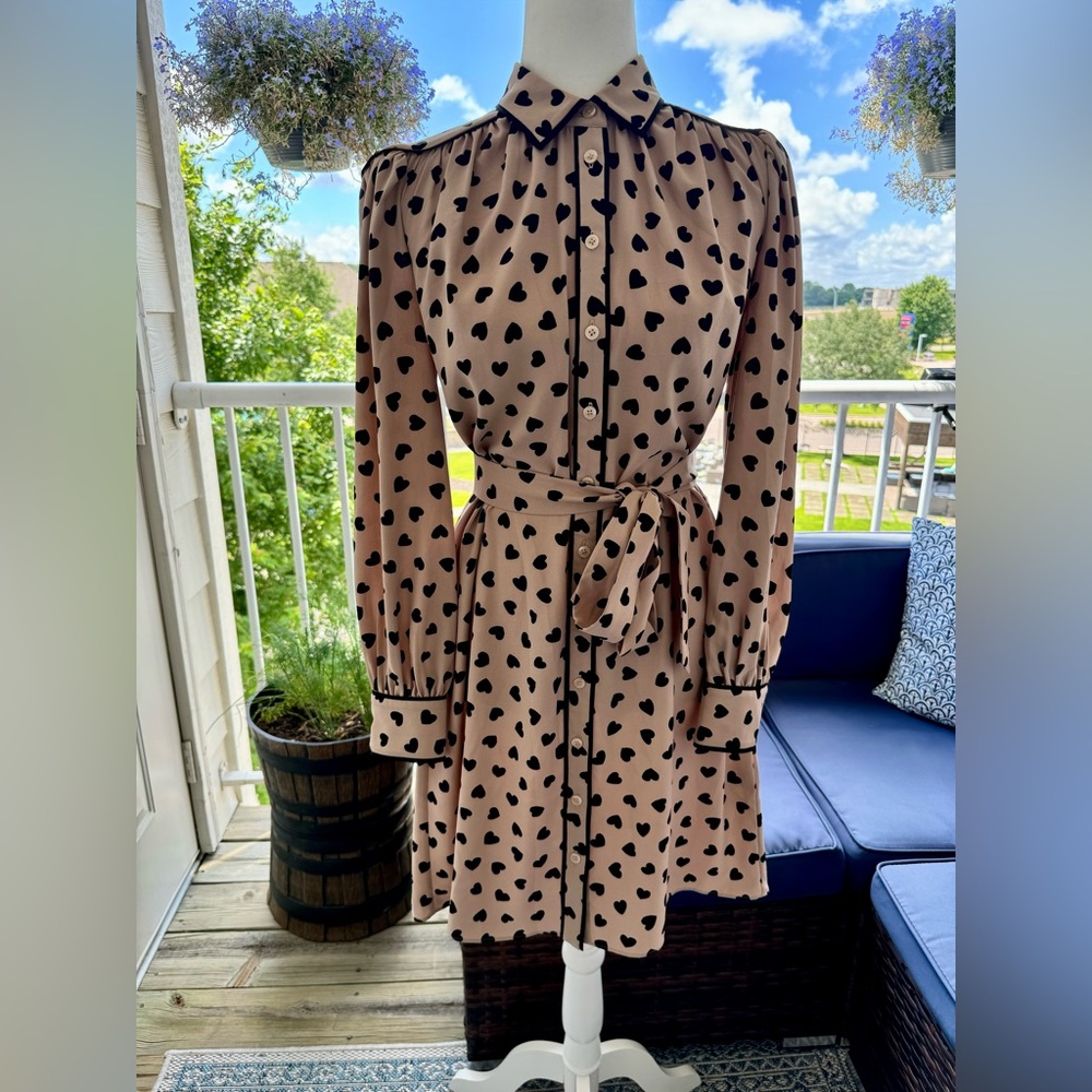 Kate Spade Heart Shirtdress
